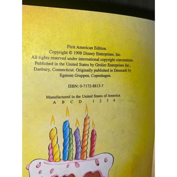 Lot of 3 Disney Hardcover Books: Donald Duck, Lion King, & 101 Dalmatians - Picture 11 of 12